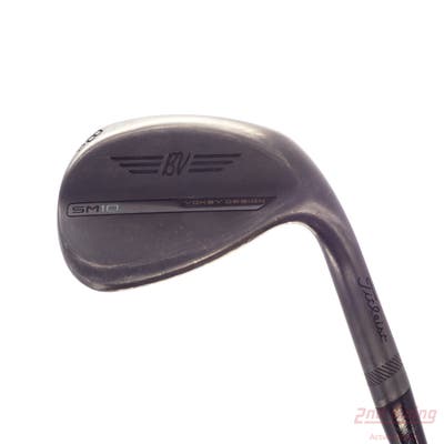 Titleist Vokey SM10 Jet Black Wedge Lob LW 58° 12 Deg Bounce D Grind Titleist Vokey BV Steel Wedge Flex Right Handed 35.0in