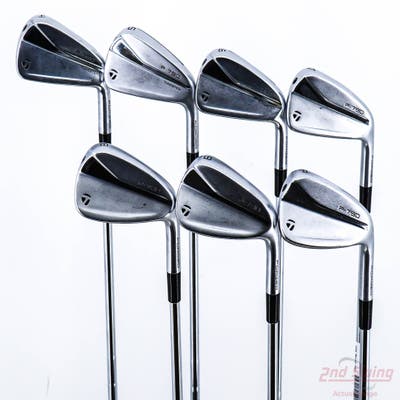 TaylorMade 2021 P790 Iron Set 4-PW FST KBS Tour Lite Steel Stiff Right Handed STD