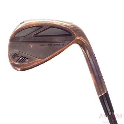 TaylorMade Milled Grind HI-TOE 3 Copper Wedge Lob LW 58° 10 Deg Bounce FST KBS MAX Graphite 65 Graphite Stiff Right Handed 35.0in