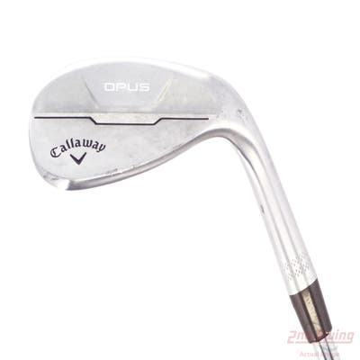 Callaway Opus Brushed Chrome Wedge Lob LW 60° 10 Deg Bounce S Grind True Temper Dynamic Gold Mid 115 Wedge Steel Wedge Flex Right Handed 35.0in