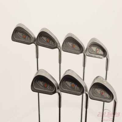 Ping Eye 2 Iron Set 3-9 Iron Ping KT Steel Regular Right Handed Orange Dot -1/4"