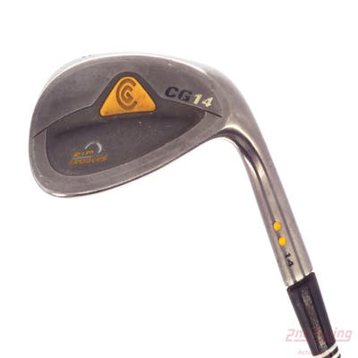 Cleveland CG14 Gunmetal Wedge Sand SW 56° 14 Deg Bounce Stock Steel Shaft Steel Wedge Flex Right Handed 35.5in