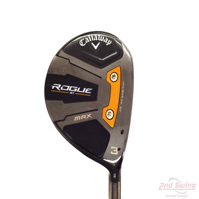 Callaway Rogue ST Max Fairway Wood 3 Wood 3W 15° Fujikura Ventus Blue 6 Graphite Regular Right Handed 43.5in