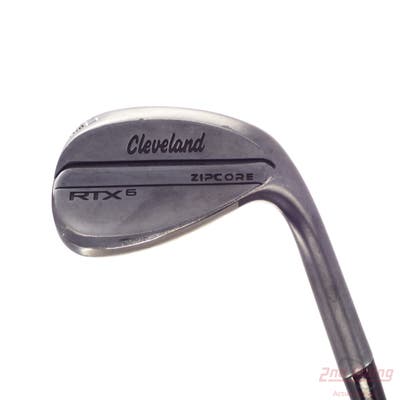 Cleveland RTX 6 ZipCore Black Satin Wedge Lob LW 60° 10 Deg Bounce Mid True Temper Dynamic Gold Spinner Tour Issue Steel Wedge Flex Right Handed 35.0in