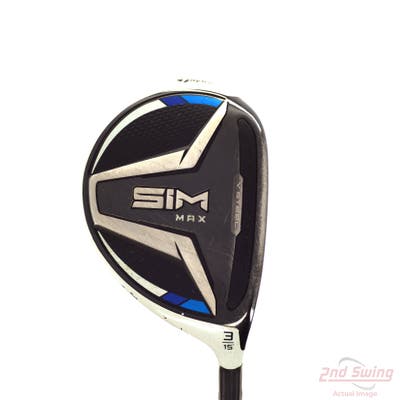TaylorMade SIM MAX Fairway Wood 3 Wood 3W 15° LA Golf Tour AXS Blue 70 Graphite X-Stiff Right Handed 43.25in