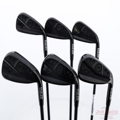 Mint PXG 0311 XP GEN6 Double Black Iron Set 5-PW FST KBS TGI 80 Graphite Stiff Right Handed STD