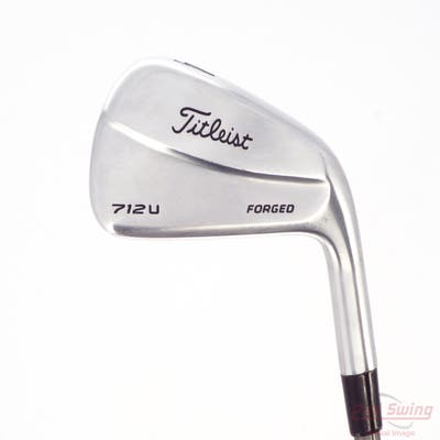 Titleist 712U Utility Iron 4 Utility Aerotech SteelFiber i110cw Graphite Stiff Right Handed 39.0in