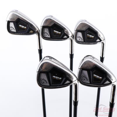 Callaway Rogue ST Max OS Iron Set 5-9 Iron Project X Cypher 50 Graphite Senior Right Handed STD