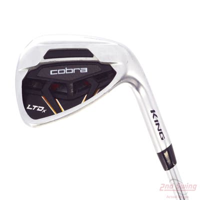 Cobra LTDx Single Iron Pitching Wedge PW FST KBS Tour 90 Steel Regular Right Handed 35.5in