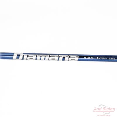 Used W/ Ping RH Adapter Mitsubishi Golf Diamana TB-Series 50 Driver Shaft Tour X-Stiff 42.0in