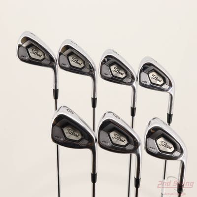 Titleist 718 AP3 Iron Set 4-PW True Temper AMT Black S300 Steel Stiff Right Handed +1/4"