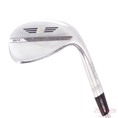 Titleist Vokey SM8 Tour Chrome Wedge Lob LW 60° 10 Deg Bounce S Grind Titleist Vokey BV Steel Wedge Flex Right Handed 35.25in