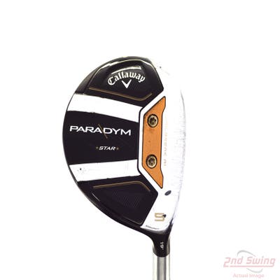 Callaway Paradym Star Fairway Wood 5 Wood 5W 19° UST ATTAS Speed Series 40 Graphite Senior Right Handed 42.0in