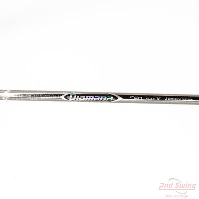Used W/ Titleist Adapter Mitsubishi Golf Diamana ZF-Series 60 Driver Shaft X-Stiff 43.75in