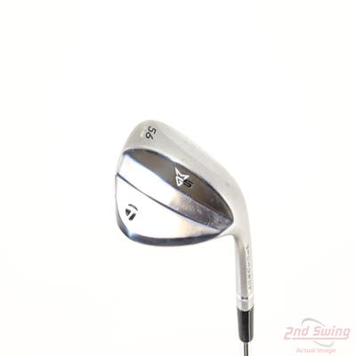 TaylorMade Milled Grind 5 Satin Chrome Wedge Sand SW 56° 8 Deg Bounce LB True Temper Dynamic Gold Tour Issue 115 Steel Wedge Flex Right Handed 35.0in