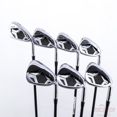 Ping G430 Iron Set 5-PW AW ALTA CB Black Graphite Stiff Right Handed Black Dot +1/4"