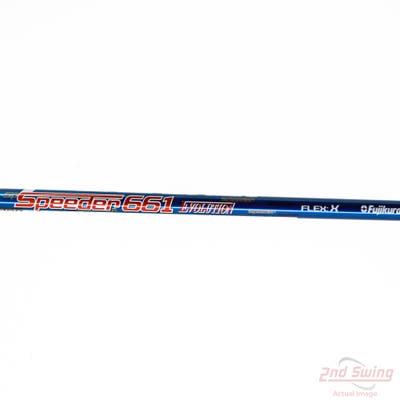 Used W/ Titleist Adapter Fujikura Motore Speeder Evolution 661 Driver Shaft X-Stiff 43.5in