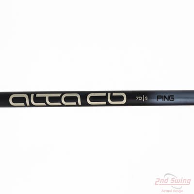 Used W/ Ping RH Adapter Ping ALTA CB 70 Slate 70g Hybrid Shaft Stiff 39.0in