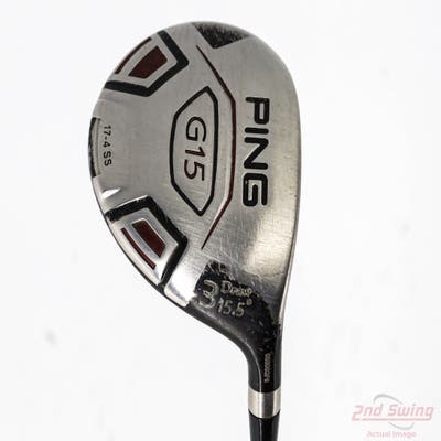 Ping G15 Draw Fairway Wood 3 Wood 3W 15.5° Ping TFC 149F Graphite Stiff Right Handed 42.0in