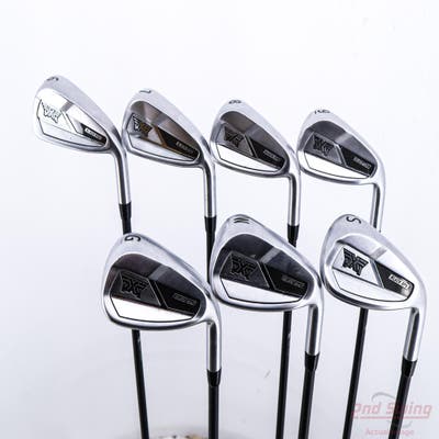 PXG Black Ops Iron Set 7-PW GW SW Mitsubishi MMT 80 Graphite Stiff Right Handed +1/4"