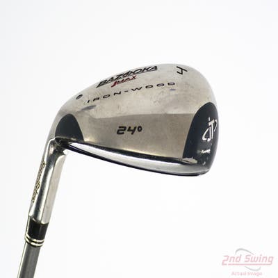 Tour Edge Bazooka Jmax Ironwood Single Iron 4 Iron Stock Graphite Shaft Graphite Regular Left Handed 39.0in