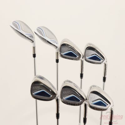 Mint TaylorMade Kalea Premier Iron Set 5-PW SW TM KALEA Premier 40 Lite Graphite Ladies Right Handed STD