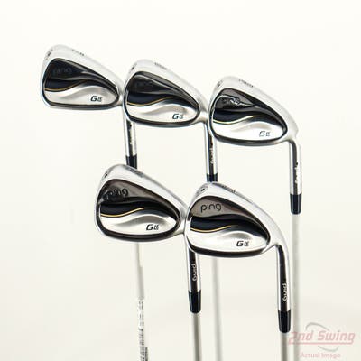 Ping G LE 3 Iron Set 7-PW SW ULT 250 Lite Graphite Ladies Right Handed Black Dot +1/4"