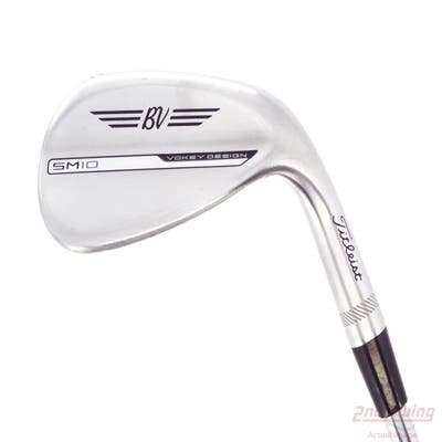 Titleist Vokey SM10 Tour Chrome Wedge Sand SW 54° 10 Deg Bounce S Grind Titleist Vokey BV Steel Wedge Flex Right Handed 35.25in