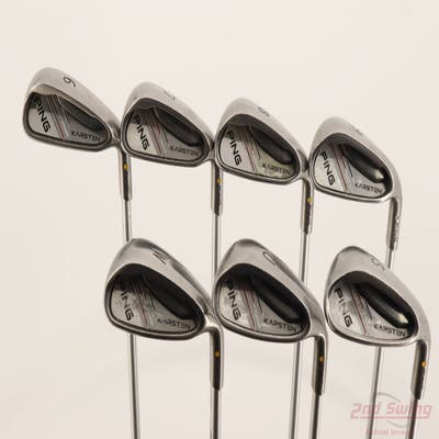 Ping 2014 Karsten Iron Set 6-PW AW SW Ping KS 401 Graphite Regular Right Handed Yellow Dot +1/2"