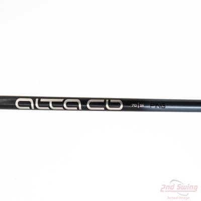 Used W/ Ping RH Adapter Ping ALTA CB 70 Slate 70 Hybrid Shaft Senior 38.0in