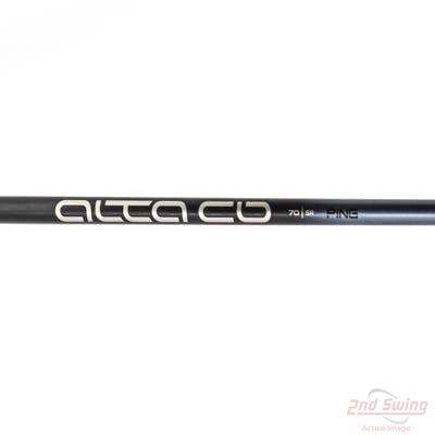 Used W/ Ping RH Adapter Ping ALTA CB 70 Slate 70 Hybrid Shaft Senior 38.75in