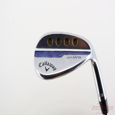 Callaway Jaws MD5 Platinum Chrome Dot Wedge Sand SW 56° 10 Deg Bounce S Grind Stock Steel Shaft Steel Wedge Flex Right Handed 35.25in