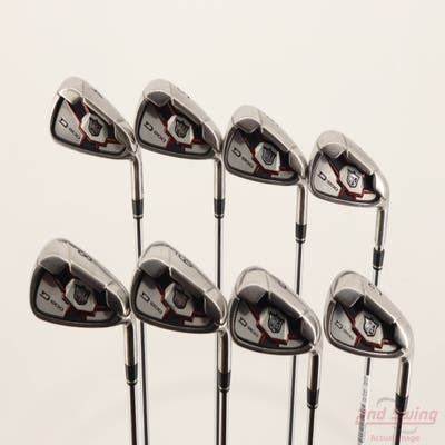 Wilson Staff D200 Iron Set 4-PW GW Stock Steel Shaft Steel Uniflex Right Handed -1/2"