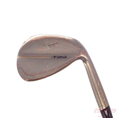 Mizuno T24 Denim Copper Wedge Sand SW 56° 10 Deg Bounce D Grind True Temper Dynamic Gold Tour Issue S400 Steel Stiff Right Handed 35.5in