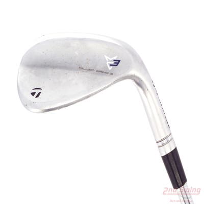 TaylorMade Milled Grind 3 Raw Chrome Wedge Sand SW 56° 12 Deg Bounce SB True Temper Dynamic Gold Tour Issue S200 Steel Stiff Right Handed 35.0in