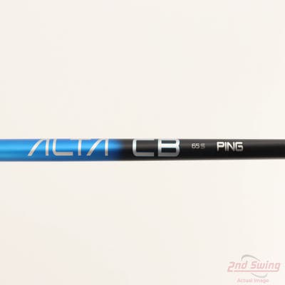 Used W/ Ping RH Adapter Ping Alta CB Blue 65 Fairway Shaft Stiff 42.0in