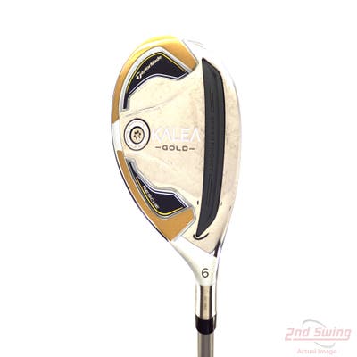 TaylorMade Kalea Gold Hybrid 6 Hybrid Kalea Gold Ultralight Graphite Ladies Right Handed 37.5in