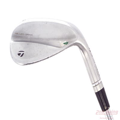 TaylorMade Milled Grind 4 Chrome Wedge Sand SW 56° 12 Deg Bounce SB True Temper Dynamic Gold Tour Issue 115 Steel Wedge Flex Right Handed 35.25in