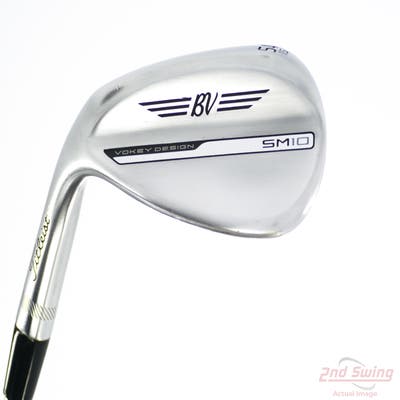 Titleist Vokey SM10 Tour Chrome Wedge Sand SW 54° 10 Deg Bounce S Grind Titleist Vokey BV Steel Wedge Flex Left Handed 35.75in