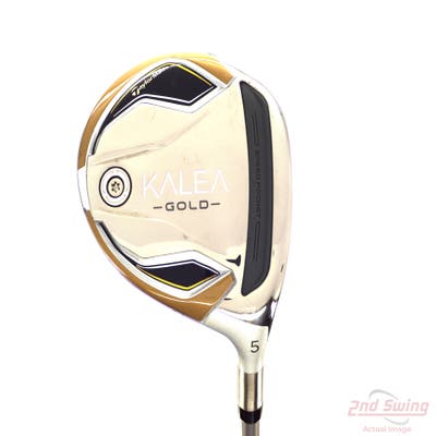 TaylorMade Kalea Gold Fairway Wood 5 Wood 5W Kalea Gold Ultralight Graphite Ladies Right Handed 41.0in