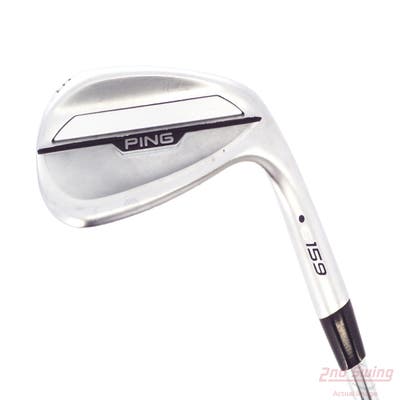 Ping s159 Chrome Wedge Sand SW 56° 14 Deg Bounce W Grind Ping Z-Z115 Steel Wedge Flex Right Handed Black Dot 35.25in