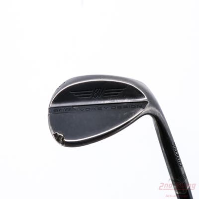 Titleist Vokey SM8 Jet Black Wedge Lob LW 60° 8 Deg Bounce M Grind Dynamic Gold TI Onyx S400 Steel Stiff Right Handed 36.0in
