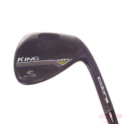 Cobra KING MIM Black Wedge Gap GW 50° 8 Deg Bounce V Grind FST KBS Hi-Rev 2.0 Black PVD Steel Stiff Right Handed 35.75in