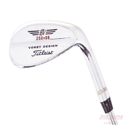 Titleist Vokey Chrome 200 Wedge Lob LW 58° 8 Deg Bounce Stock Steel Shaft Steel Wedge Flex Right Handed 35.25in