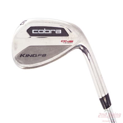 Cobra King F8 One Length Wedge Gap GW Stock Steel Shaft Steel Regular Right Handed 37.5in