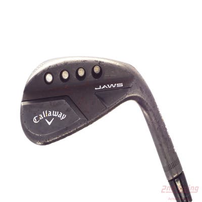 Callaway Jaws Full Toe Raw Black Wedge Lob LW 58° 10 Deg Bounce Aerotech SteelFiber i95 Steel Regular Right Handed 35.0in