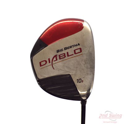 Callaway Big Bertha Diablo Driver 10° Grafalloy ProLaunch Red Graphite Stiff Right Handed 47.5in