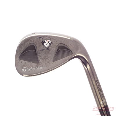 TaylorMade Rac Black TP Wedge Lob LW 60° 6 Deg Bounce TM RAC STEEL Steel Wedge Flex Right Handed 35.25in
