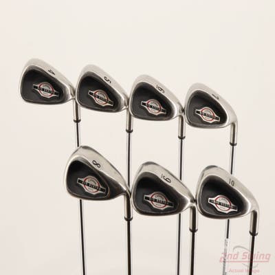 Callaway 2002 Big Bertha Iron Set 4-PW Callaway Big Bertha Steel Steel Uniflex Right Handed +1 3/4"