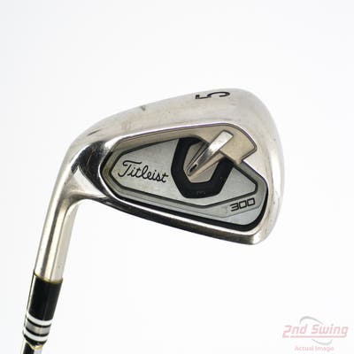 Titleist T300 Single Iron 5 Iron True Temper AMT Red S300 Steel Stiff Left Handed 38.0in